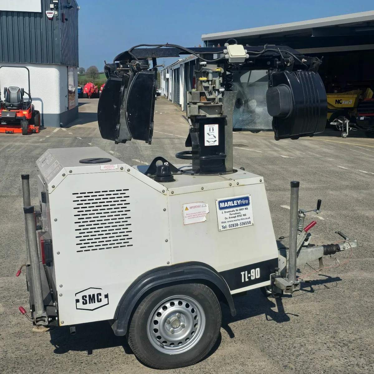 SMC Diesel Lighting Tower + Generator - Image 1