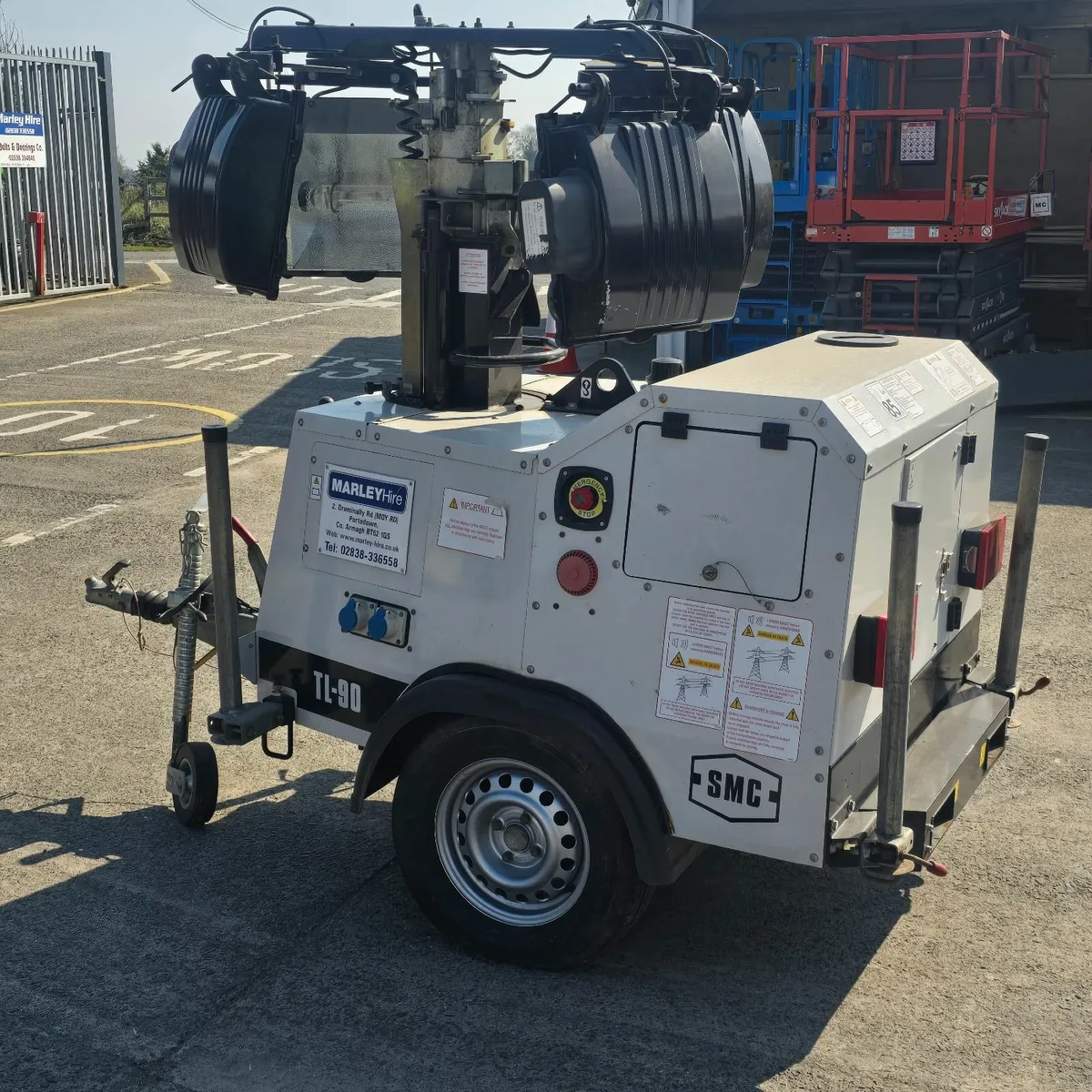 SMC Diesel Lighting Tower + Generator - Image 3