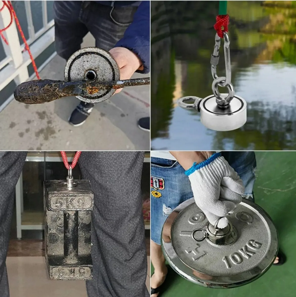 Super Strong Neodymium Magnet Fishing Kit D60mm - Image 4