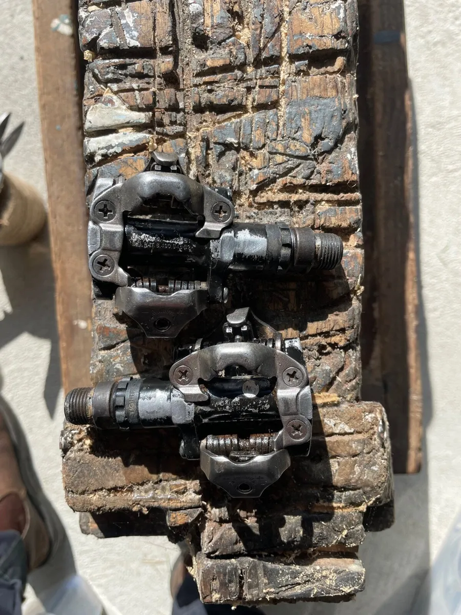 Used Shimano PD-M520 SPD Pedal - black - Image 1