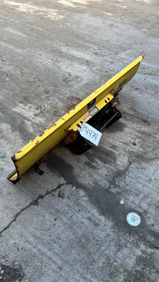John Deer 54” wide curved steel blade - Image 3