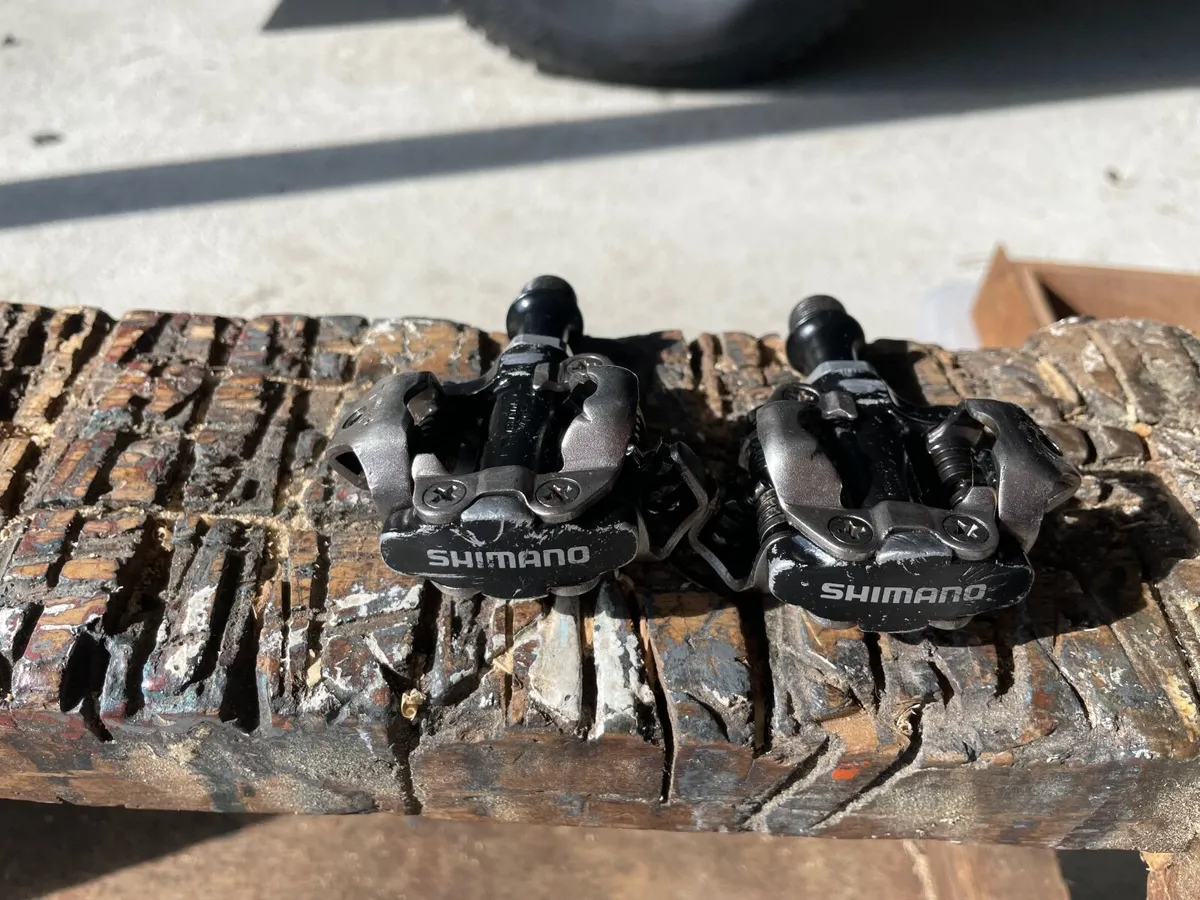 Used Shimano PD-M540 SPD Pedals - black - Image 3