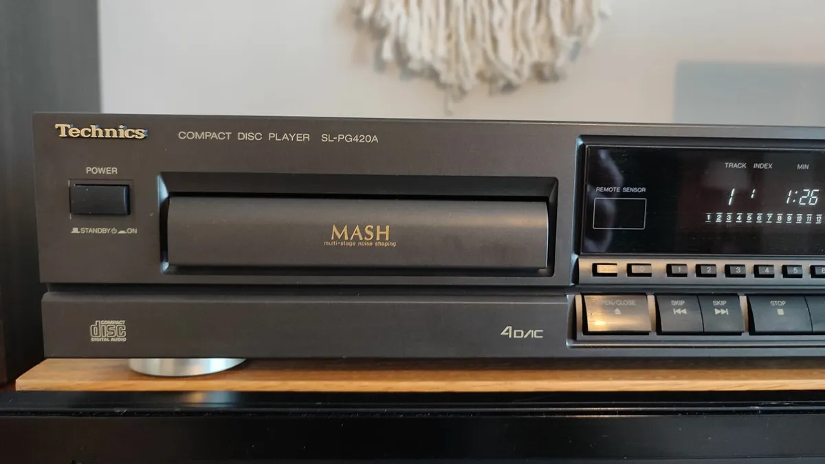 TECHNICS SL-PG420A, CD Player. Cleaned. VGC - Image 4