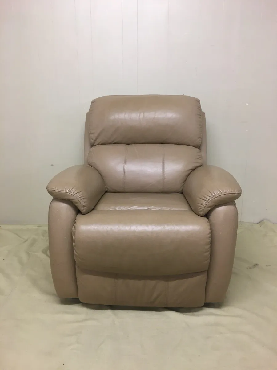 Leather Reclining Armchair - Image 4