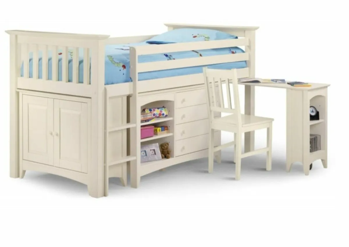 Mid sleeper single bed with storage - Image 1
