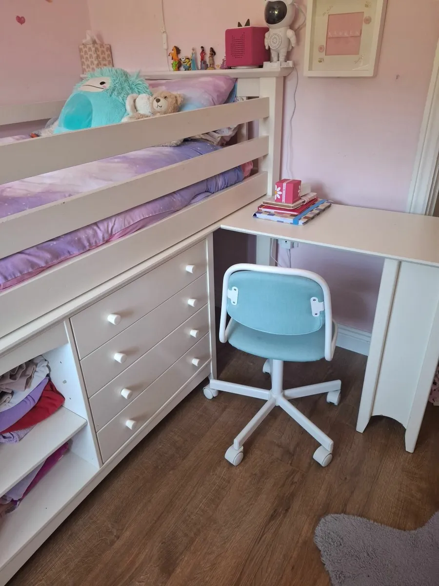 Mid sleeper single bed with storage - Image 4