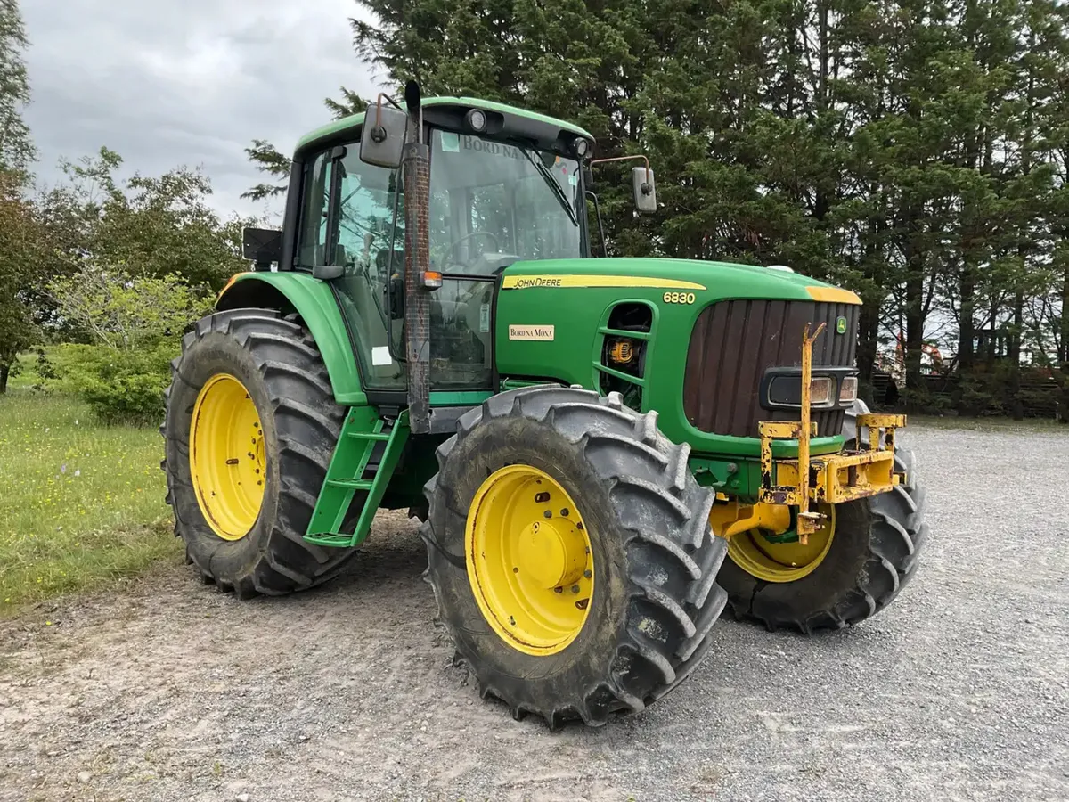 2010 John Deere 6830 4WD Tractor For Auction - Image 3