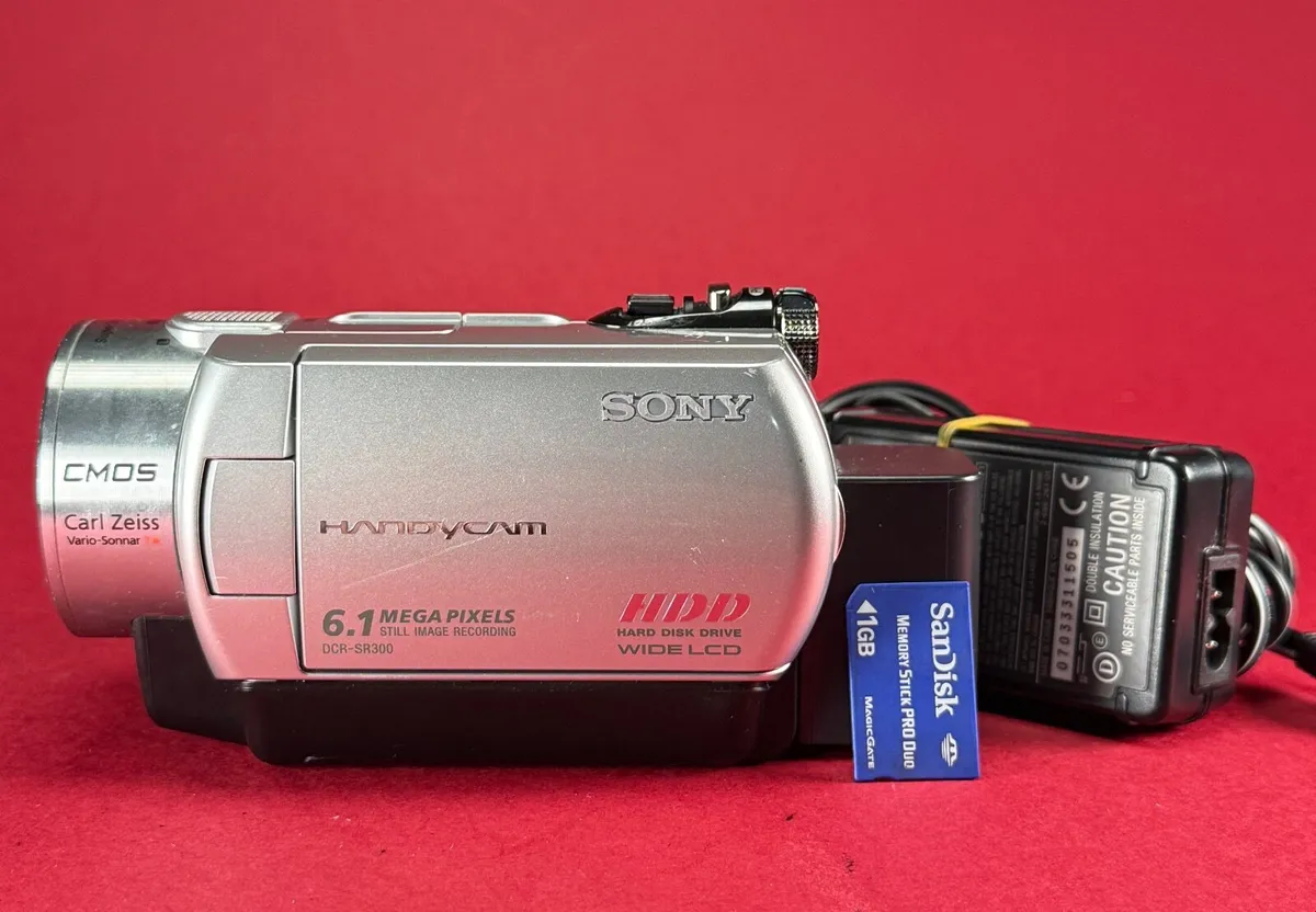 SONY DCR-SR300E Handycam Digital Video Camera - Image 1