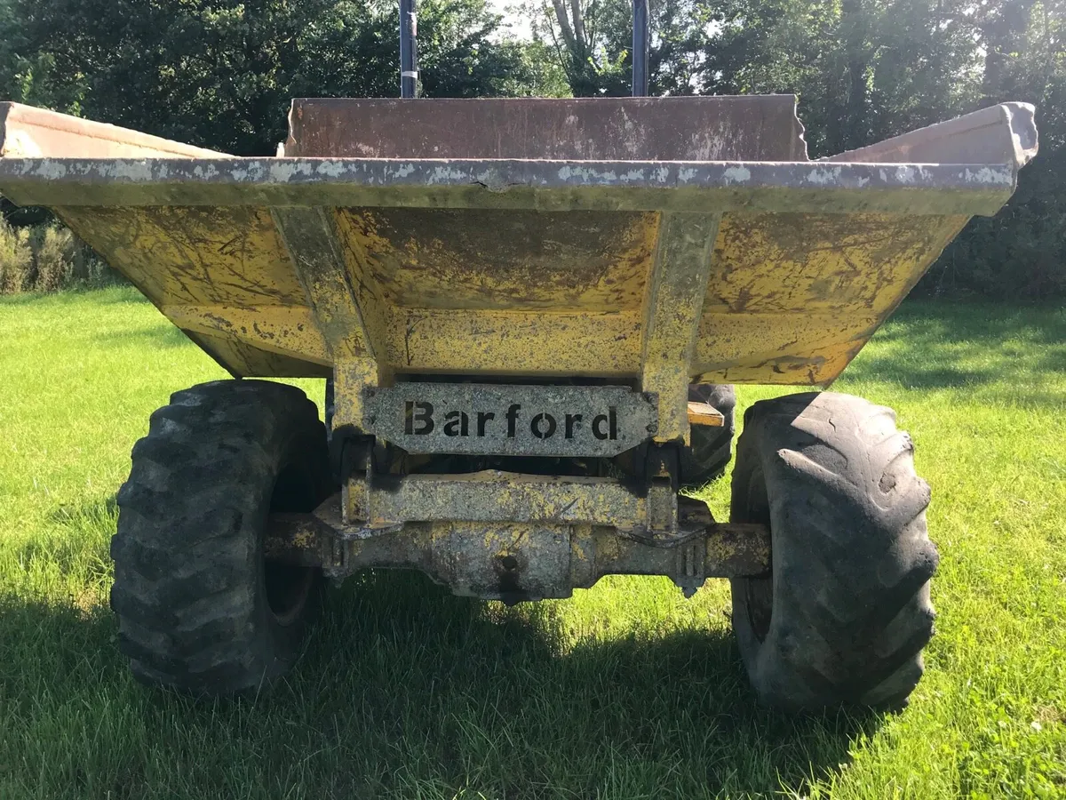 Site Dumper - Barford 6 Ton - Image 2
