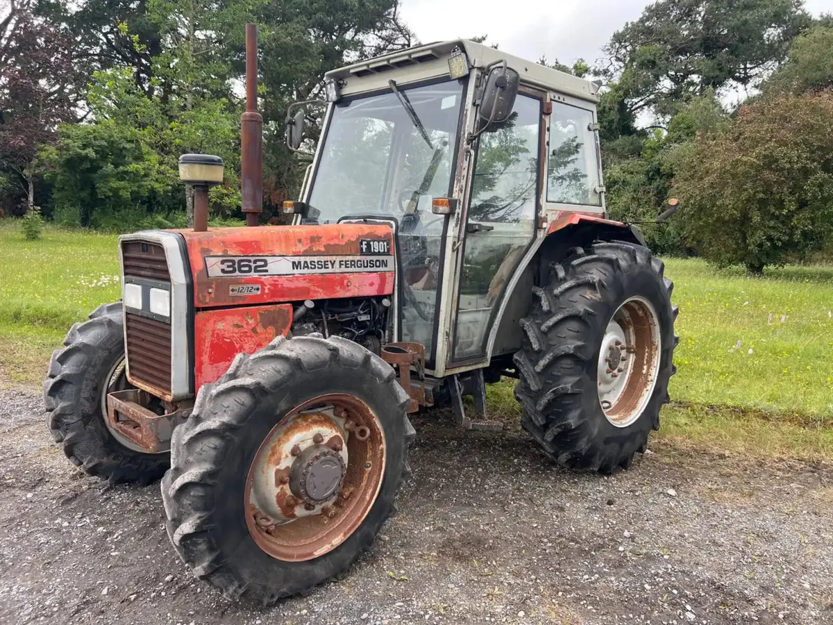 1996 Massey Ferguson 362 4WD Tractor For Auction - Image 1