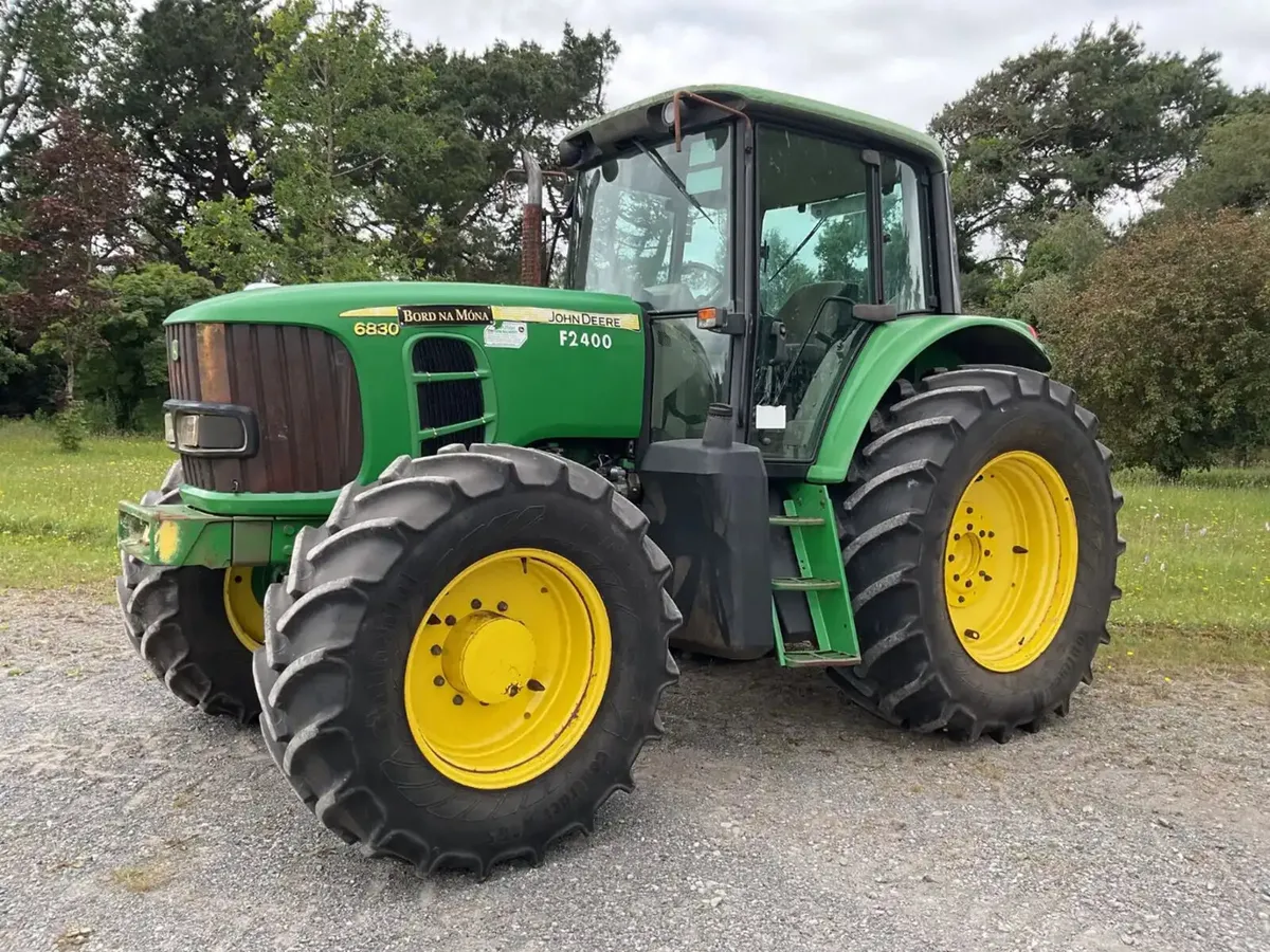 2010 John Deere 6830 4WD Tractor For Auction - Image 1