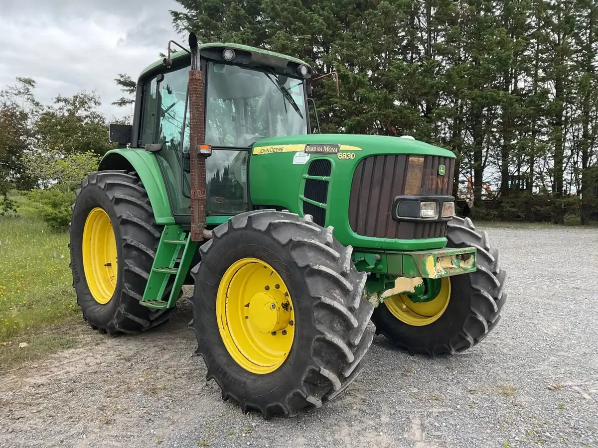 2010 John Deere 6830 4WD Tractor For Auction - Image 3