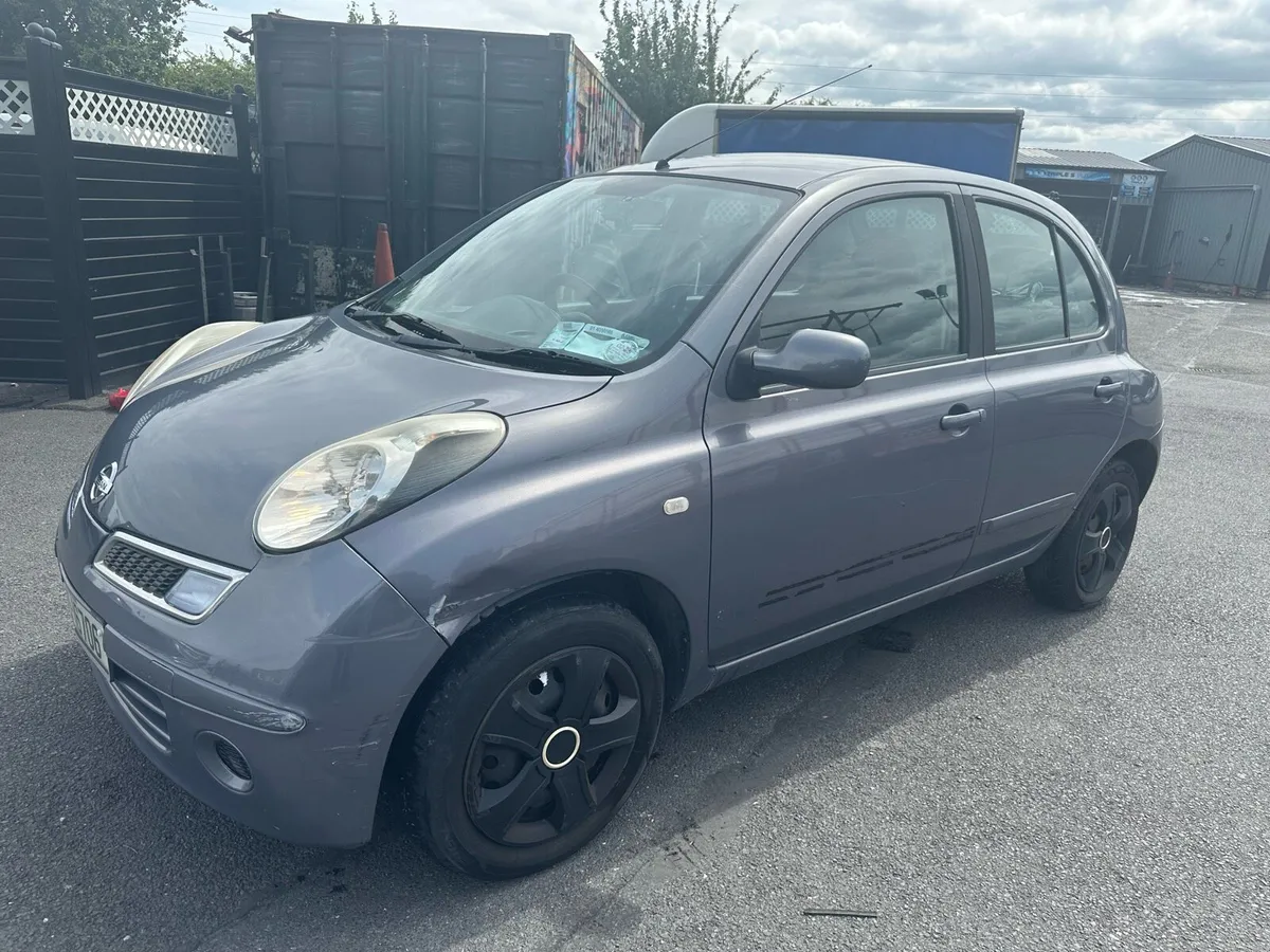 2008 Nissan micra 5dr no test no tax - Image 3