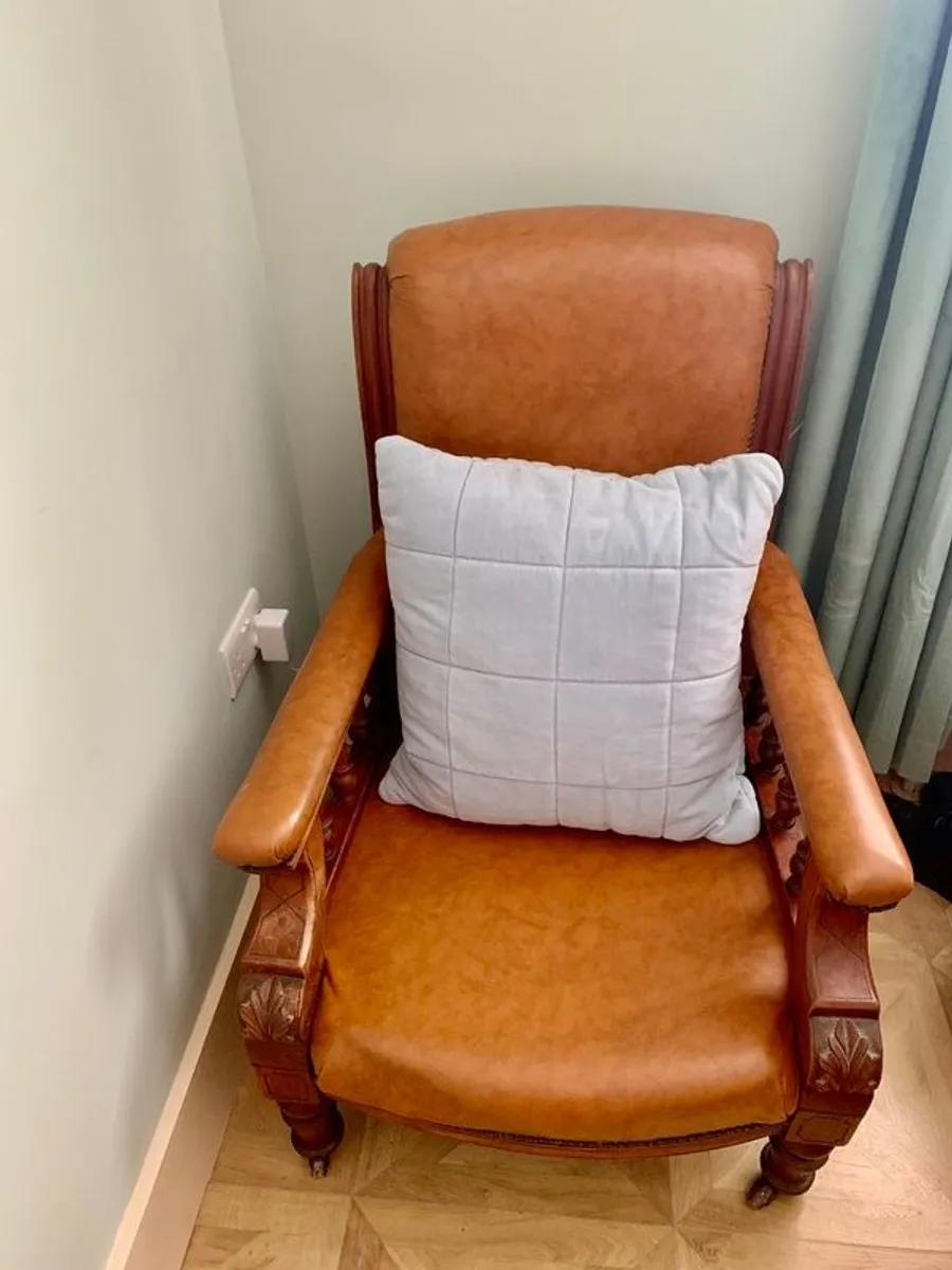 Leather armchair - Image 3