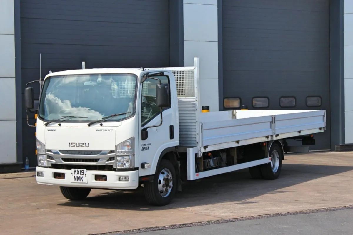 2019 ISUZU N75-150 DROPSIDE FLAT. - Image 3