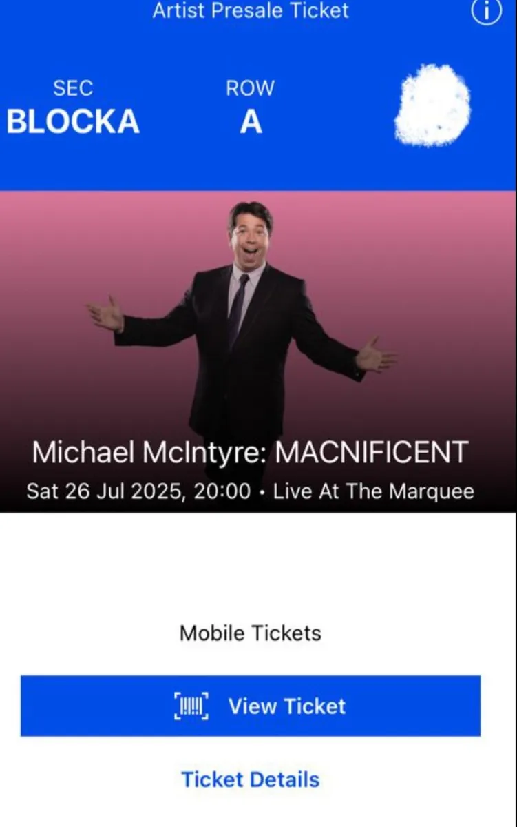 Michael McIntyre Tickets
