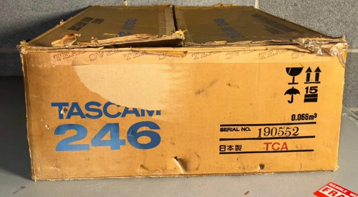 TASCAM 246 PORTASTUDIO 4 Track 6 Channel Recorder - Image 3