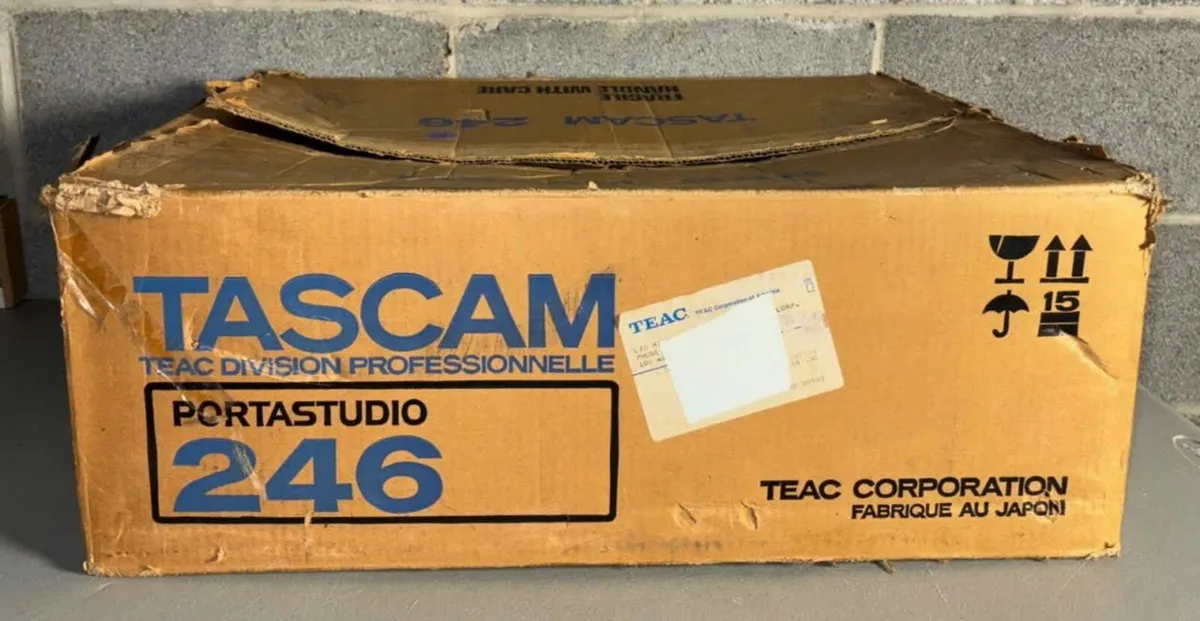 TASCAM 246 PORTASTUDIO 4 Track 6 Channel Recorder - Image 4
