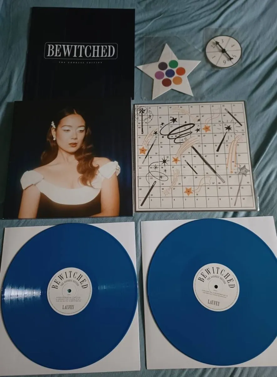 Laufey Bewitched Double Blue Vinyl Album - Image 1