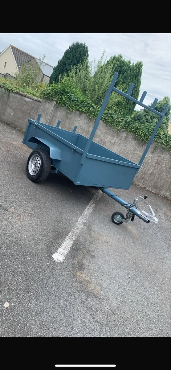 Full Steel Car Trailer - Image 1
