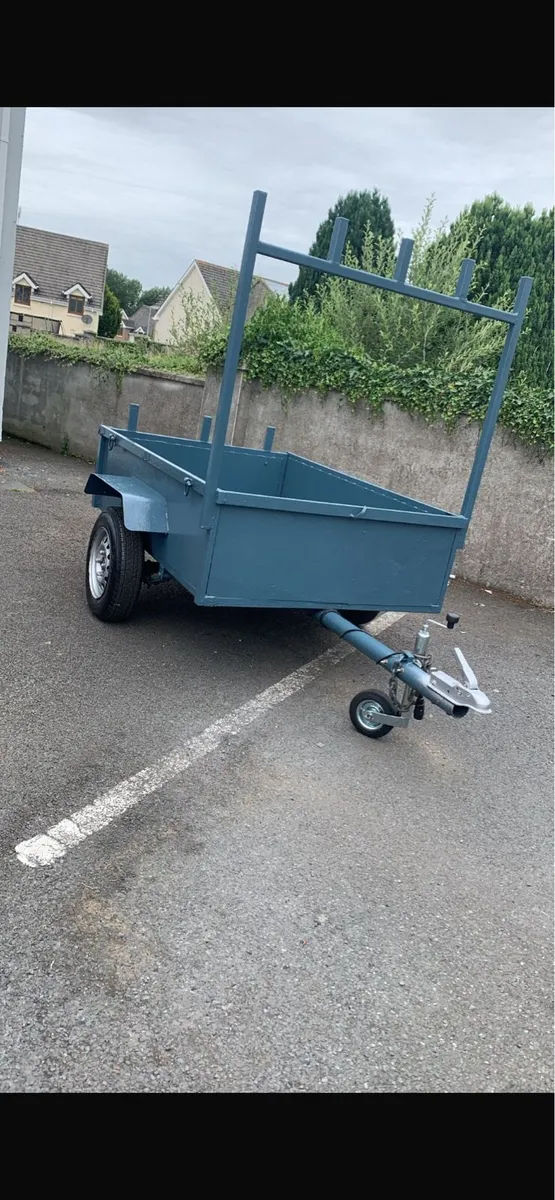 Full Steel Car Trailer - Image 2