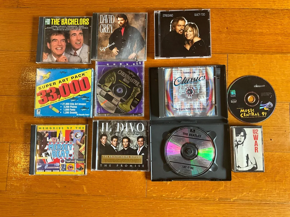 10 CDs & 1 Tape - Image 1