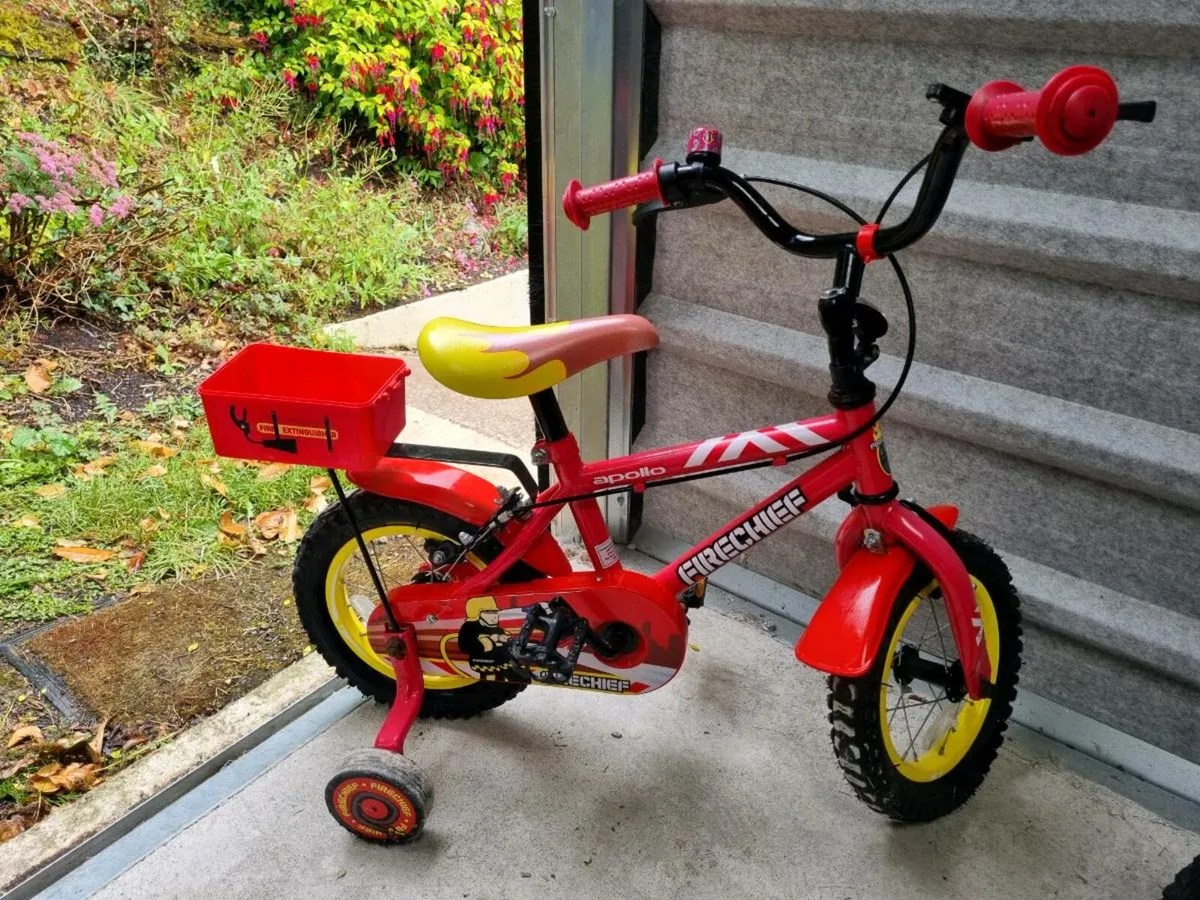 Child's "Firechief" bike - Image 1