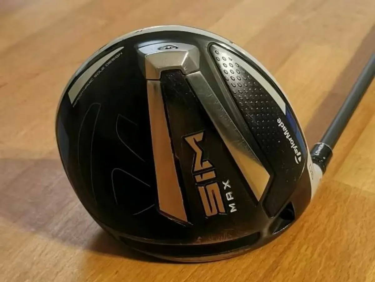 TaylorMade SIM Max Driver LH - S-Flex - Golf Clubs - Image 1