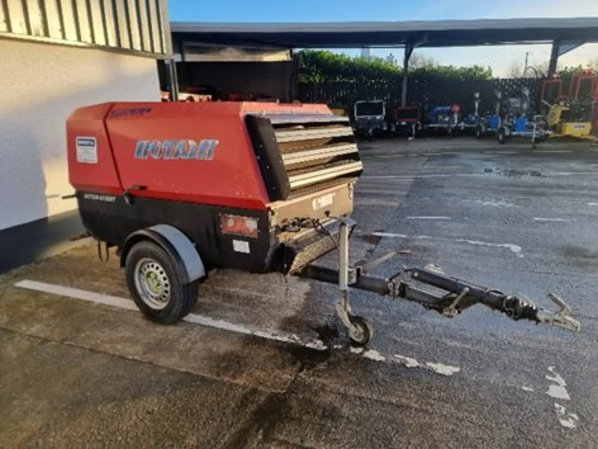 Rotair 295cfm Compressor Diesel