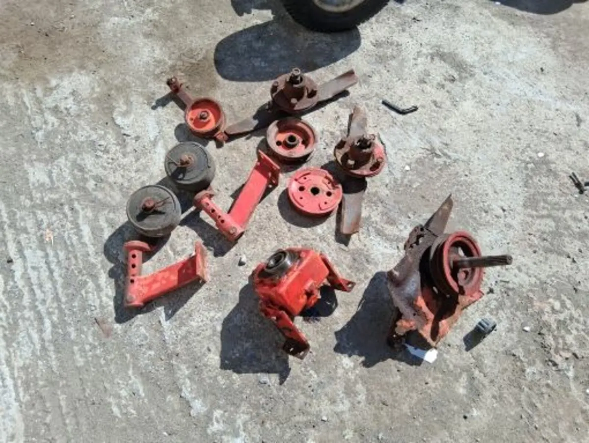Kubota deck parts - all good parts - Image 1