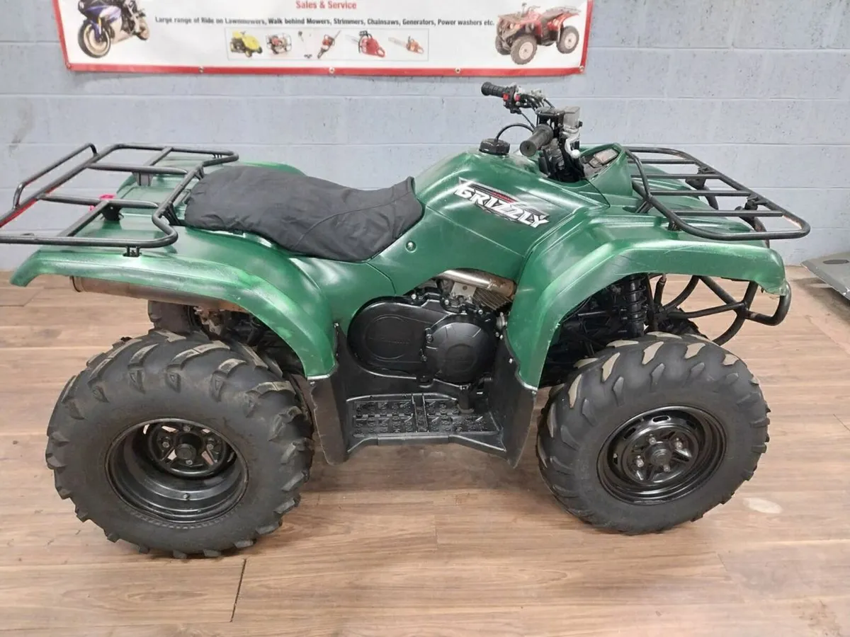 Yamaha YFM 350 Grizzly 2WD Quad - Image 1