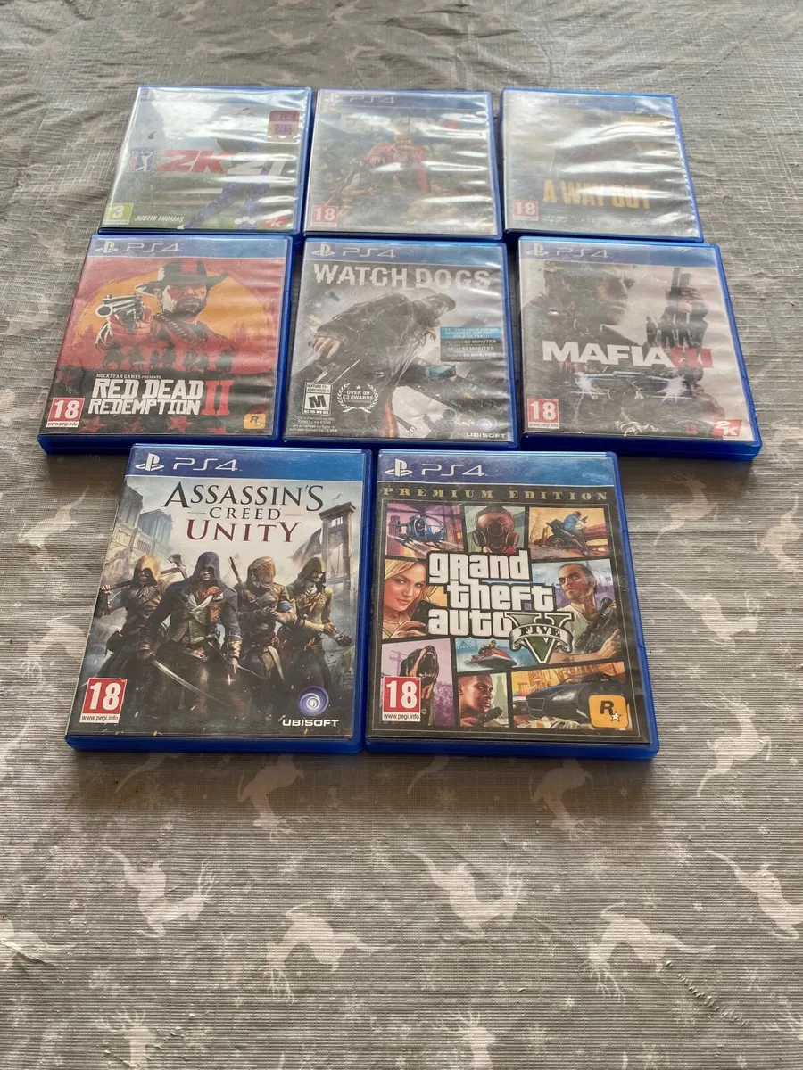 Slim PlayStation 4 and 8 games - Image 4