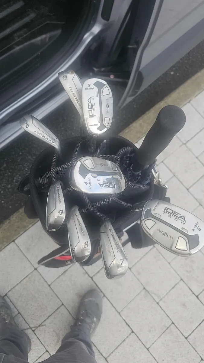 Left hand Irons 6-P  & Hybrid 3-5 - Image 1