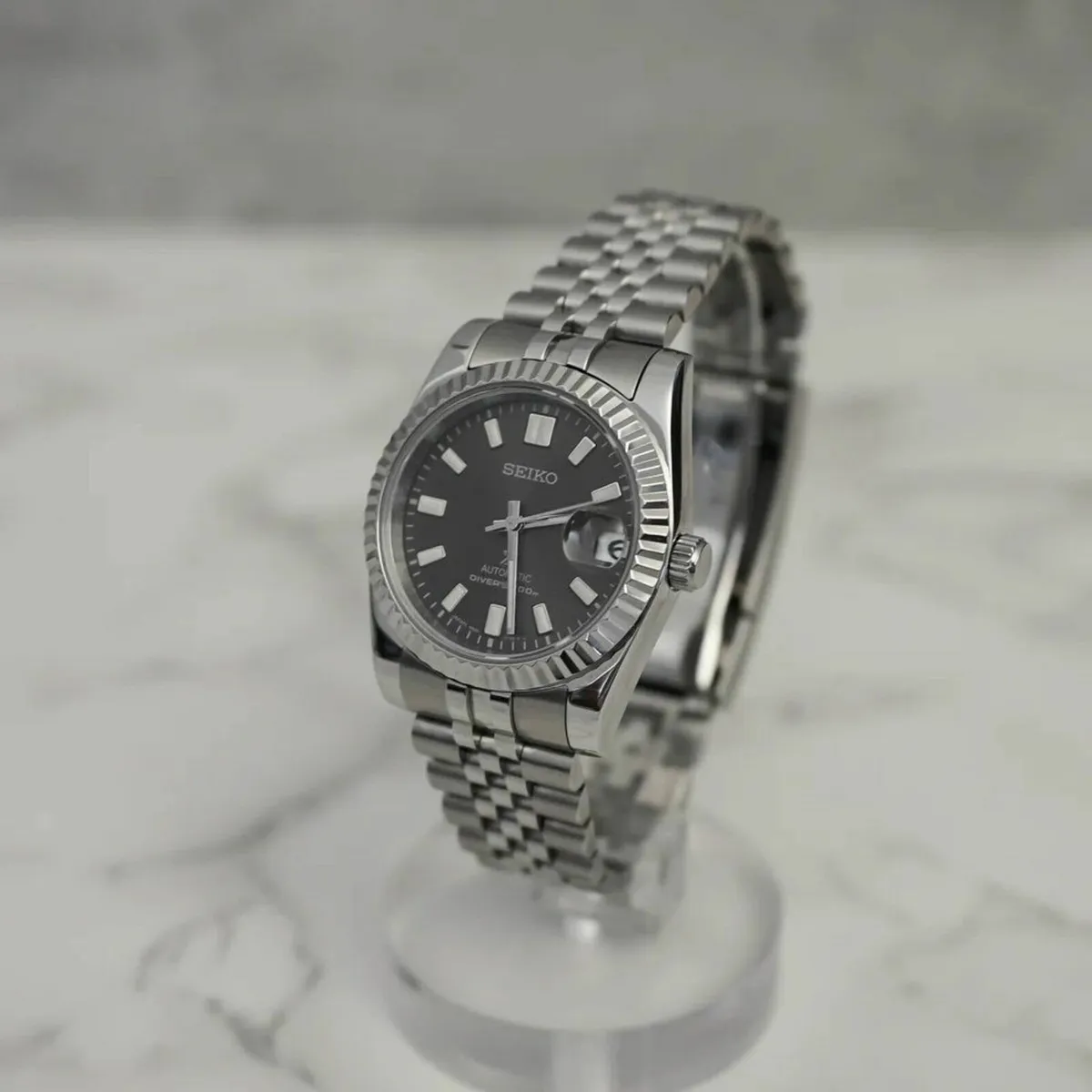 Seiko Datejust Watch Mod Brand New - Image 3