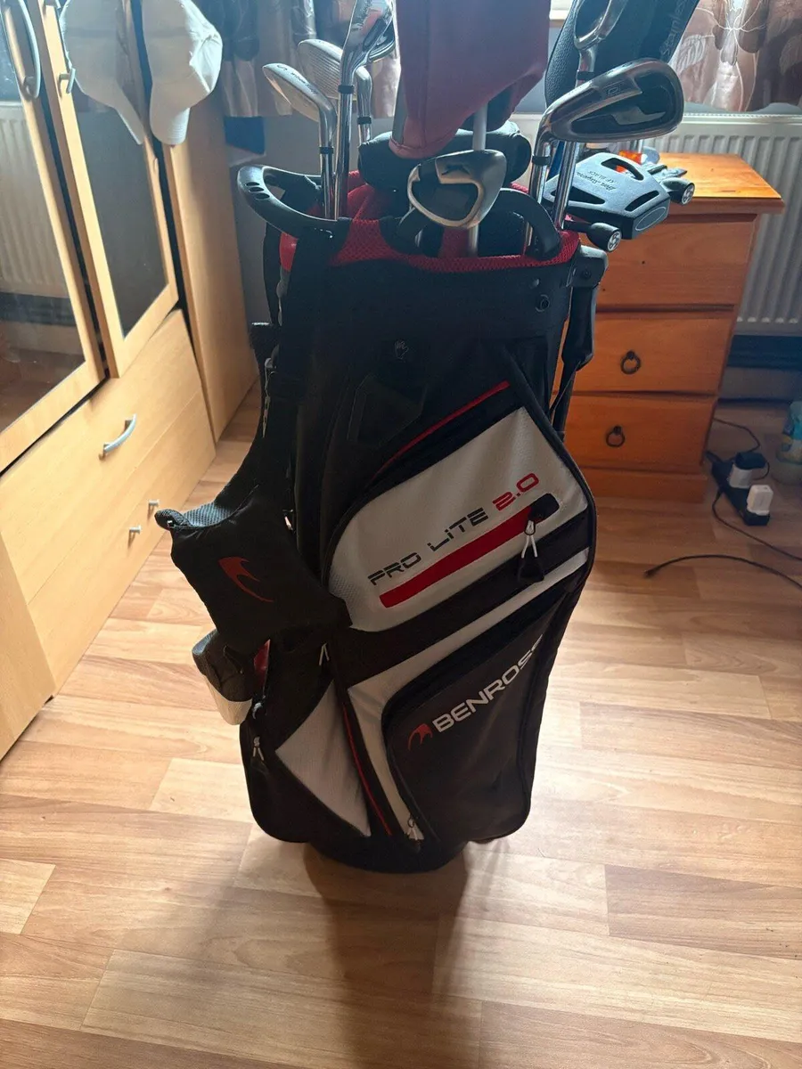Men’s Left Handed Golf Clubs with Bag- OFFERS - Image 1