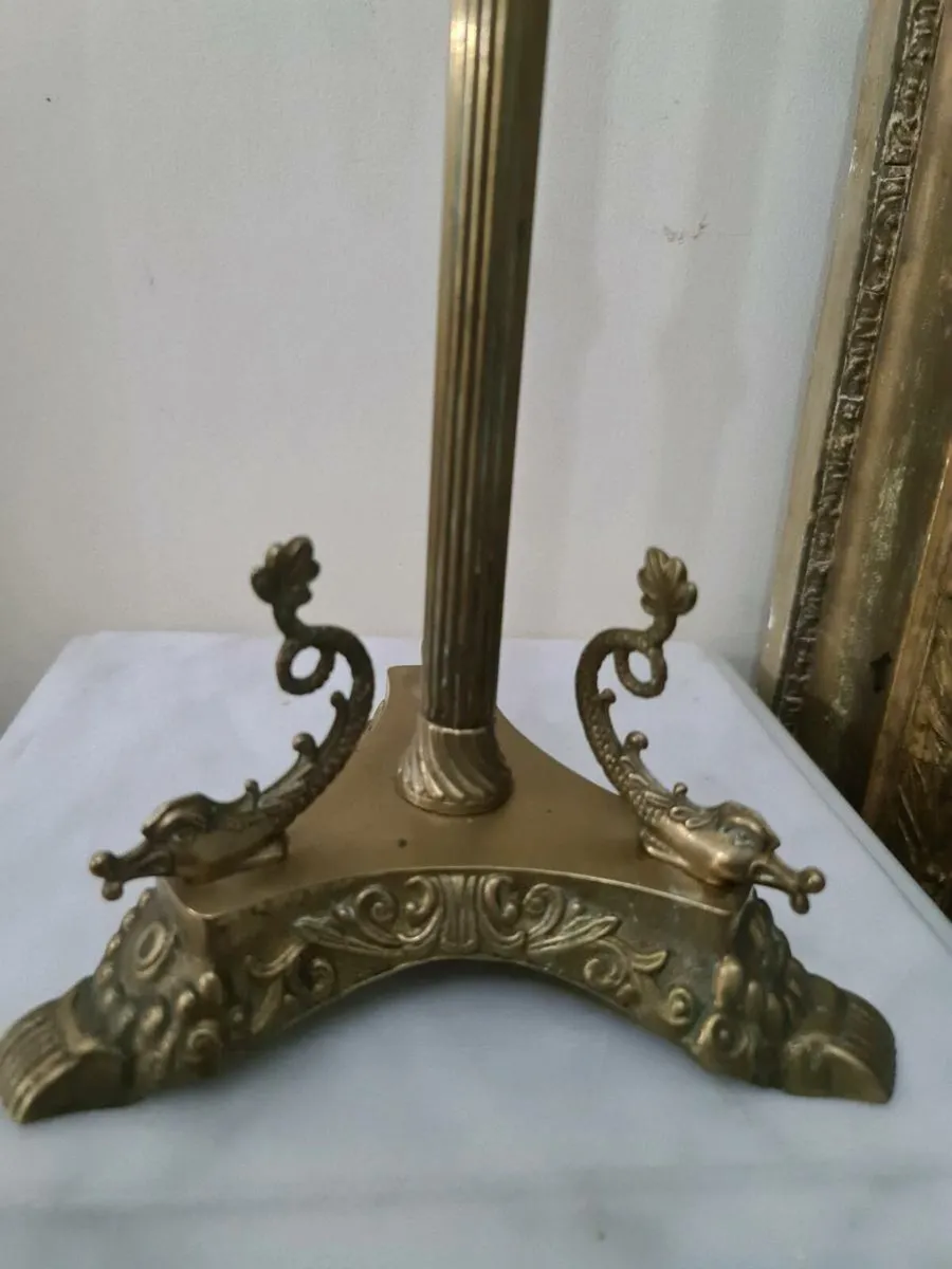 Vintage Art deco style brass ashtray - Image 2