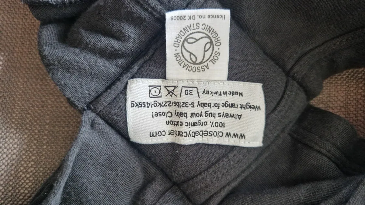 A "Closer" brand Baby Sling - Image 3