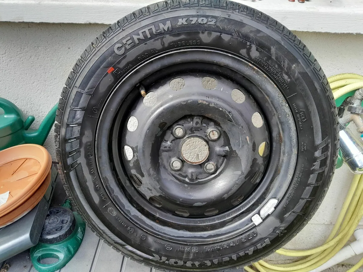 14" Car tire and Rim - Image 2
