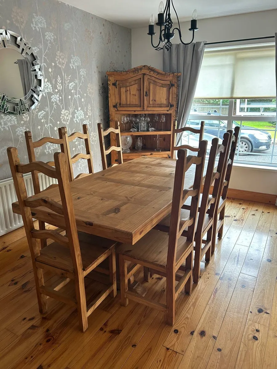 Pine Dining Set - Image 1