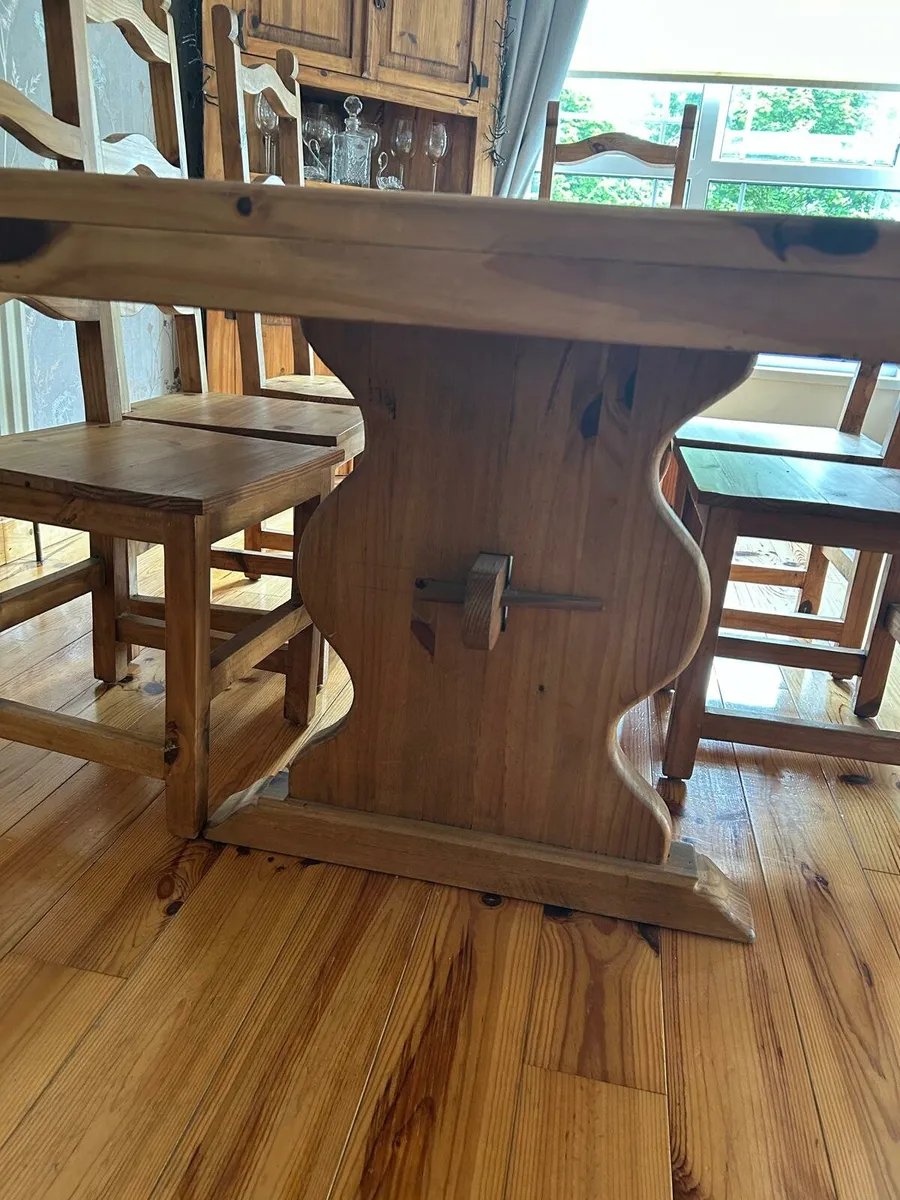 Pine Dining Set - Image 3