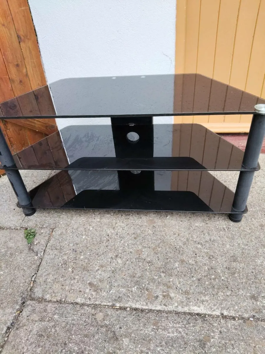 Black TV Stand - Image 1
