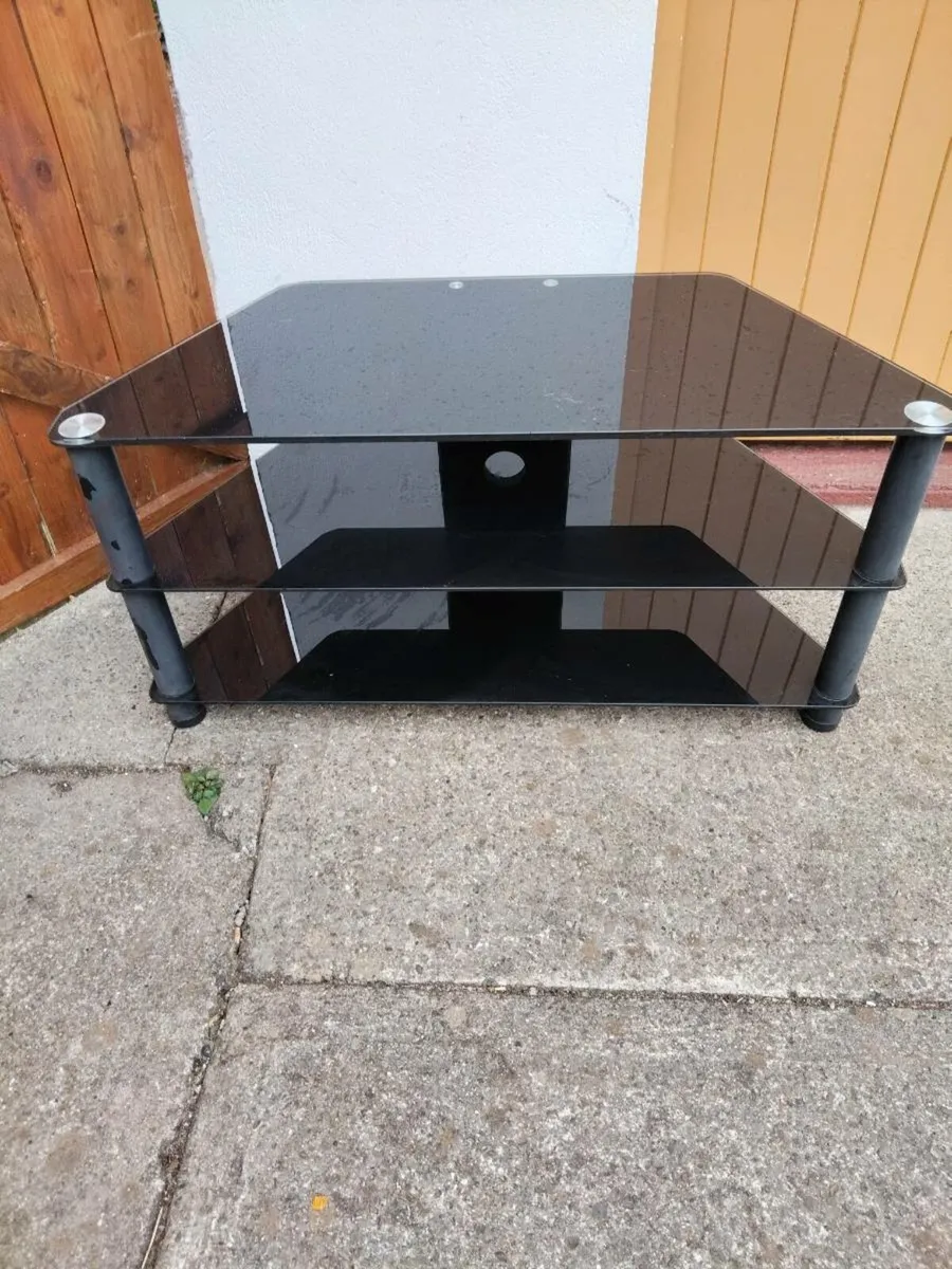 Black TV Stand - Image 2