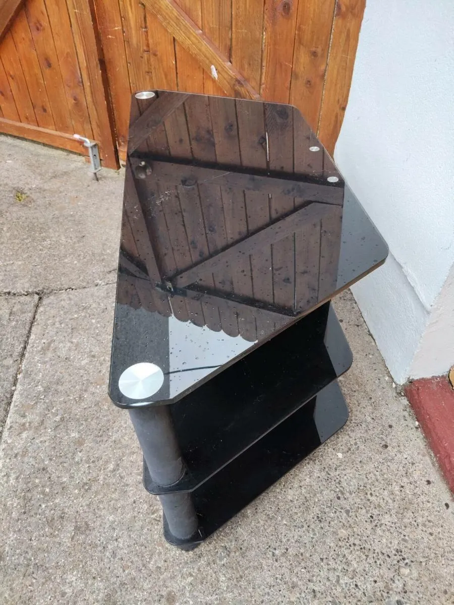 Black TV Stand - Image 3