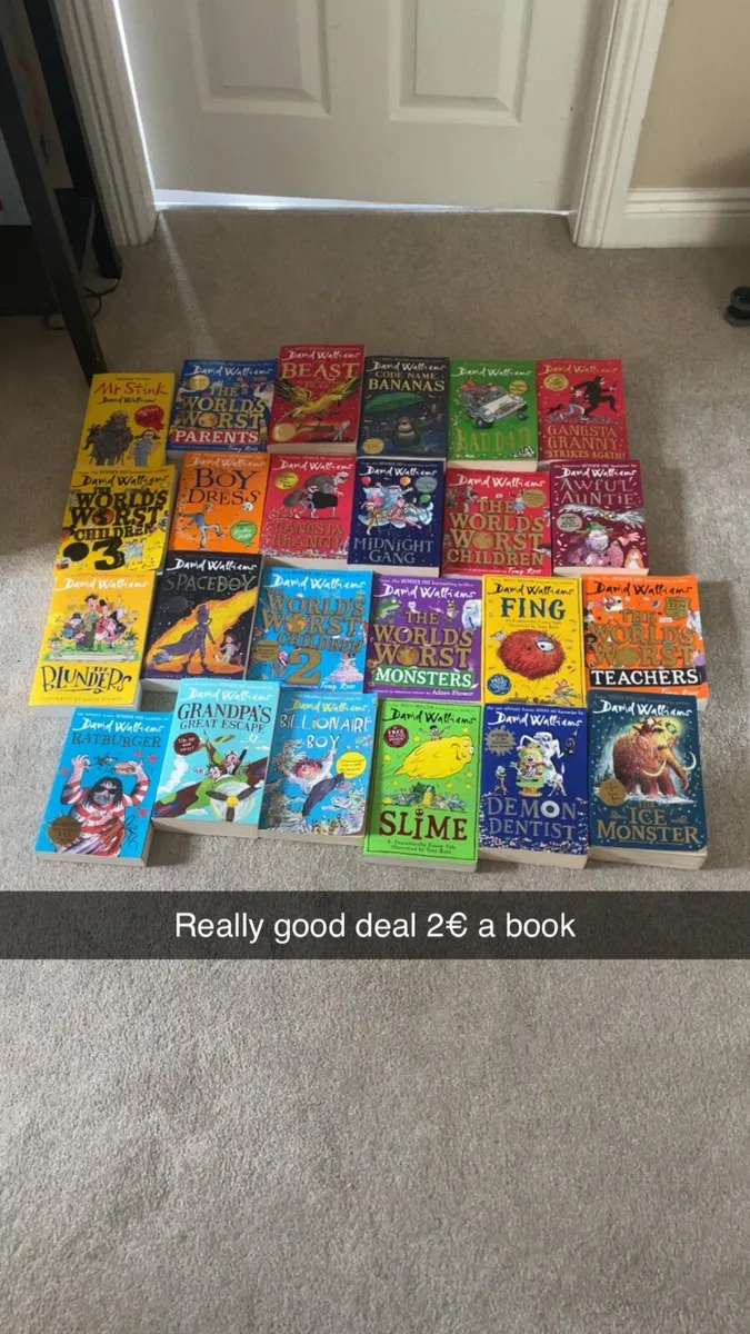 David walliams books