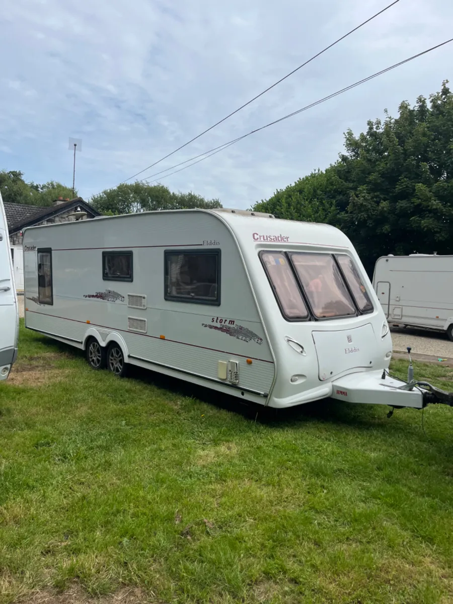 Elddis Crusader 4 Berth Fixed Bed Caravan - Image 1