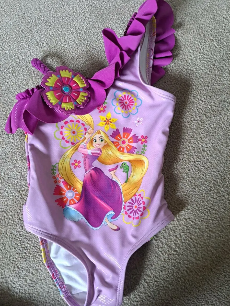 Disney store Rapunzel swimsuit 1-2 years old - Image 1