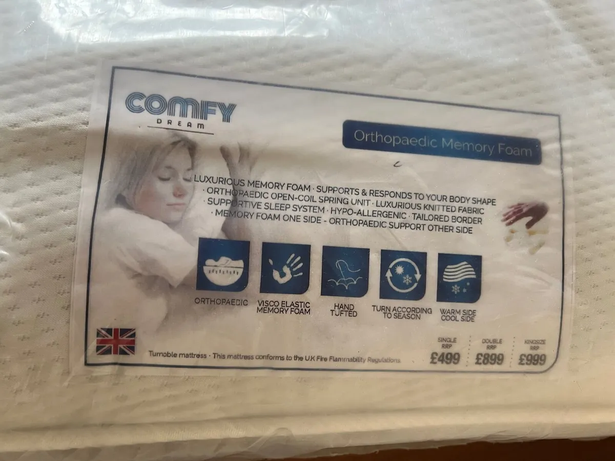 Brand New Super King Mattress- Still in Plastic - Image 3