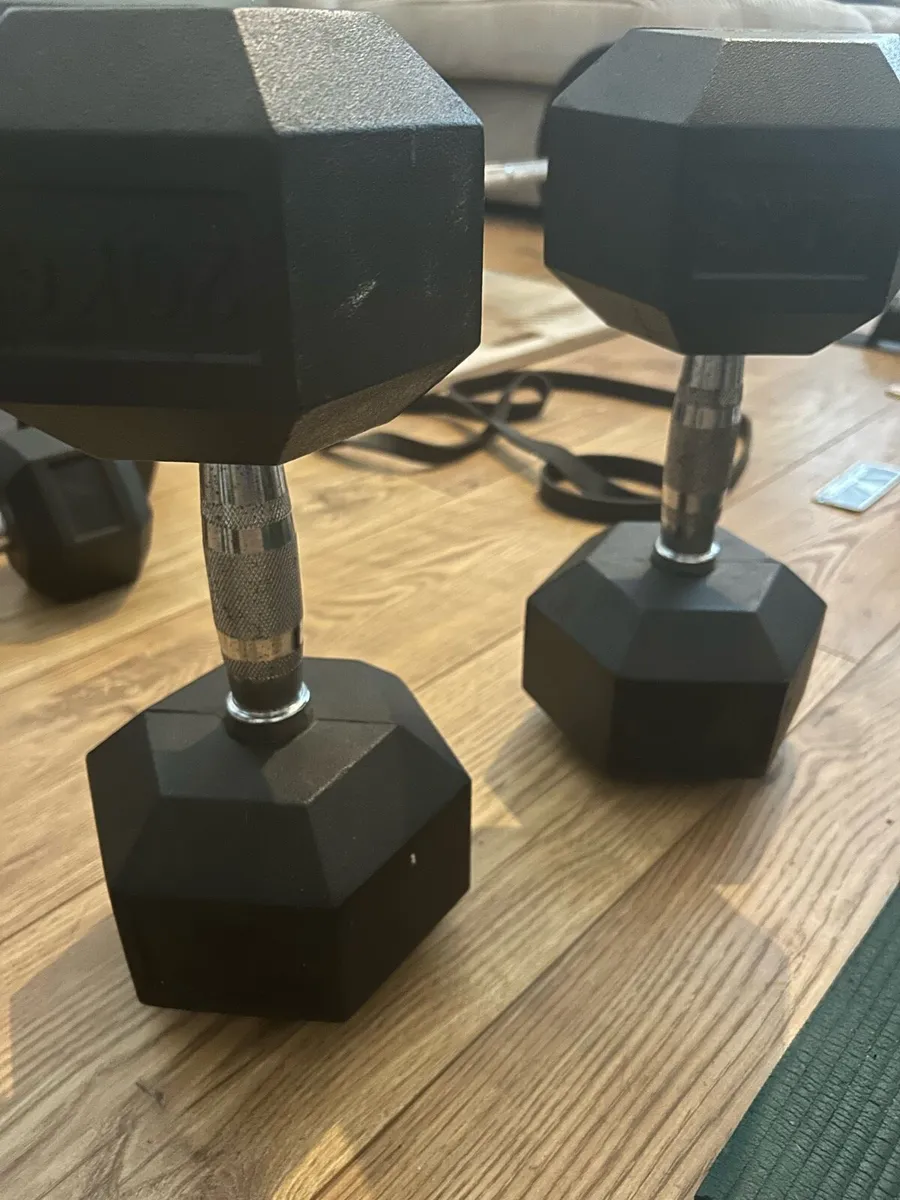 Dumbbells 2x 20kg - Image 2