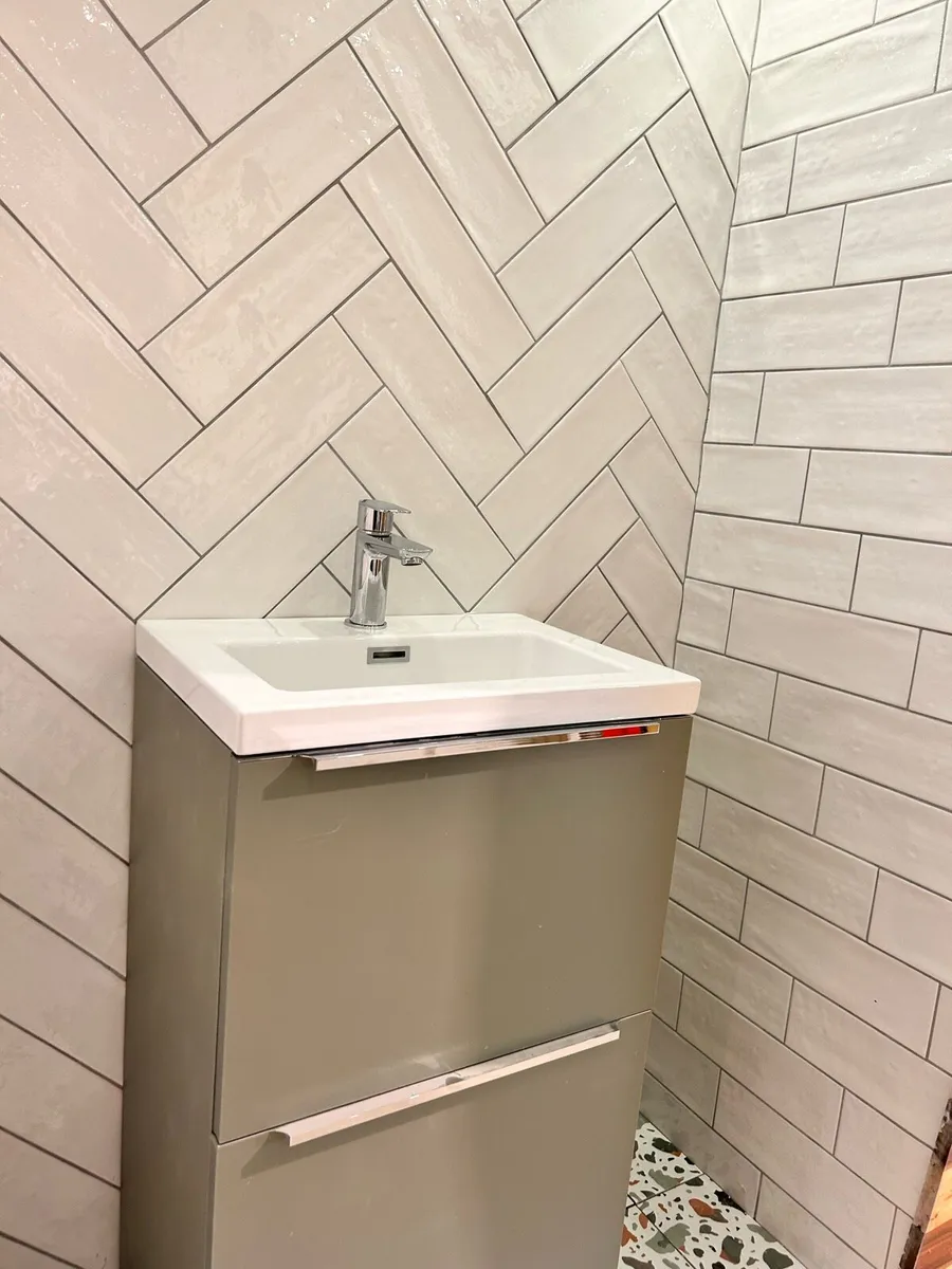 Sage Green bathroom unit - Image 2