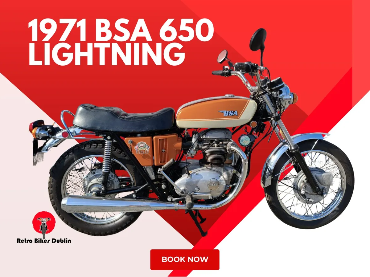 1971 BSA 650 Lightning - Image 1